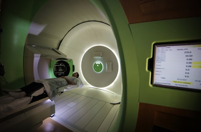 Patient in Cyclotron